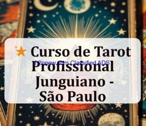 Curso de Tarot Profissional Junguiano – São Paulo Brasil